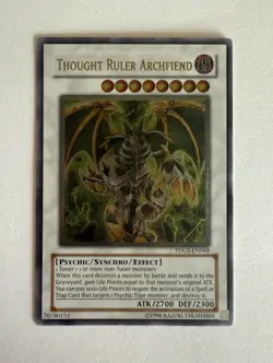 Yugioh Thought Ruler Archfiend TDGS-EN044 Ultimate Rare NM - Image 1