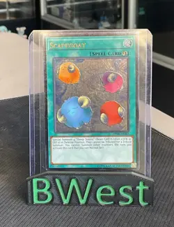 2008 Scapegoat OP08-EN003 UTR Ultimate Rare OTS Tournament Pack 8 Yugioh LP - Image 1