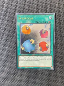 2008 Scapegoat OP08-EN003 UTR Ultimate Rare OTS Tournament Pack 8 Yugioh LP - Image 2