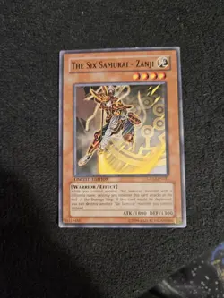 The Six Samurai - Zanji GLD2-EN021 Yugioh - Image 1