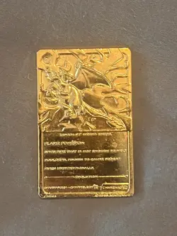 Charizard 23 Karat Gold-Plated Trading Card 1999 Special Edition - Image 2