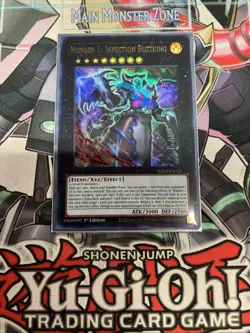 Number 1: Infection Buzzking Ultra Rare 1st Edition MZMI-EN023 Yugioh - Image 1