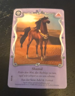 Bella Sara Shamal 48/55 Best of Bella Sara German Card Single Common - Image 2