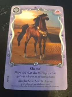 Bella Sara Shamal 48/55 Best of Bella Sara German Card Single Common - Image 3