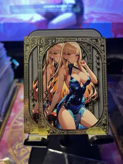 Goddess Story Metal Card Serialized Anime Waifu Random # Marin Kitagawa - Image 2