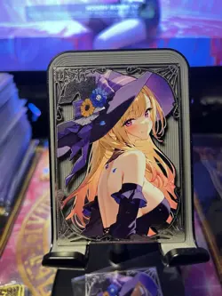 Goddess Story Metal Card Serialized Anime Waifu Random # Marin Kitagawa - Image 1