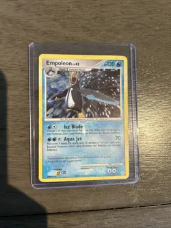 Pokemon TCG Empoleon Holo Rare Card 4/130 Diamond & Pearl - Image 1