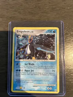 Pokemon TCG Empoleon Holo Rare Card 4/130 Diamond & Pearl - Image 3