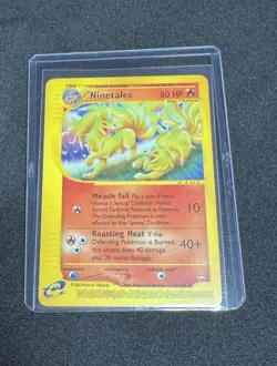 Pokemon Ninetales Aquapolis Rare Non-Holo Card 25/147 Near Mint Condition - Image 1