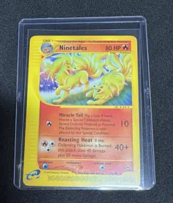 Pokemon Ninetales Aquapolis Rare Non-Holo Card 25/147 Near Mint Condition - Image 2