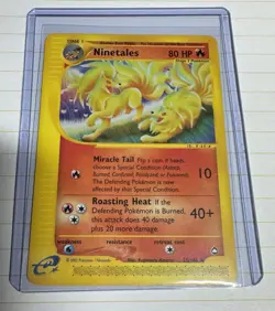 Pokemon Ninetales Aquapolis Rare Non-Holo Card 25/147 Near Mint Condition - Image 4