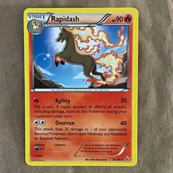 Rapidash 15/106 - Pokemon XY Flashfire Uncommon Card - Image 1