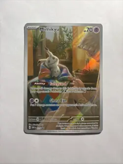 Mimikyu - SVP075 - Pokemon Scarlet & Violet Promo Ultra Rare Holo Card - Image 1