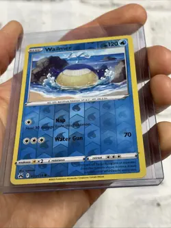 Reverse Holo Wailmer 031/159 Crown Zenith Pokemon NM/MT Nintendo 2023 Card TCG - Image 2