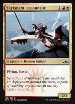 Skyknight Legionnaire -Foil Near Mint MTG Guilds of Ravnica - Image 1