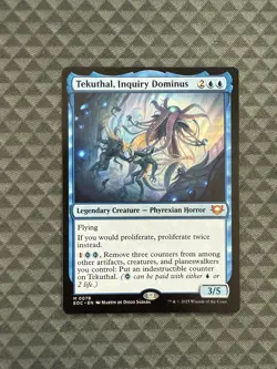 MTG Tekuthal, Inquiry Dominus #0078 Mythic Commander: Edge of Eternities (EOC) - Image 1