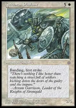 Kjeldoran Phalanx - Medium Play MTG Ice Age - Image 1