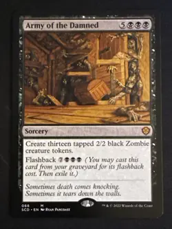 1x Army of the Damned (068) Starter Commander Decks LP MTG Magic x1 MKE - Image 1