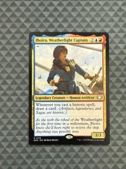 MTG Jhoira, Weatherlight Captain #0118 Rare Commander: Edge of Eternities (EOC) - Image 1