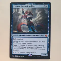 MTG English Thassa, Deep-Dwelling NM Theros Beyond Death - Image 1