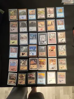 Vintage Magic Cards MTG cards All Cards In Photos No RANDOM BS Lp To NM - Image 1