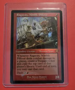 MTG | FOIL Ragavan, Nimble Pilferer Retro MH2 | NM - Never Played - Image 1