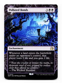 Polluted Bonds [Wilds of Eldraine: Enchanting Tales] MTG Magic NM/M 💀💀 - Image 3