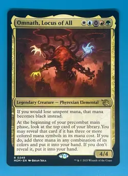 Mtg Omnath, Locus of All Promo Pack: March of the Machine Regular - Image 1