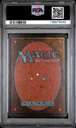 FIRE ELEMENTAL Unlimited PSA 9 Vintage MTG [Nostalgium] - Image 2