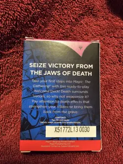 SDCC 2025 Magic The Gathering MTG Spider-Man Welcome Deck Venom Unopened - Image 2