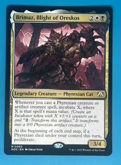 Mtg Brimaz, Blight of Oreskos Commander: March of the Machine Regular - Image 1