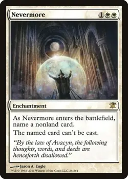 2x Nevermore Innistrad MP MTG - Image 1