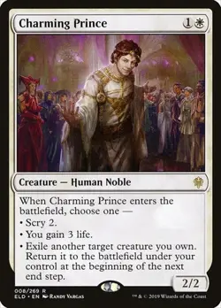 Charming Prince Throne of Eldraine MP MTG - Image 1
