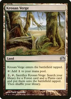 Krosan Verge Planechase 2012 MP MTG - Image 1
