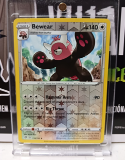 Reverse Holo Bewear Uncommon 150/192 Rebel Clash Pokemon TCG NM - Image 1