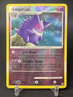 🌈 Gengar 27/130 - Diamond and Pearl - Reverse Holo Rare - Pokemon TCG HP - Image 1