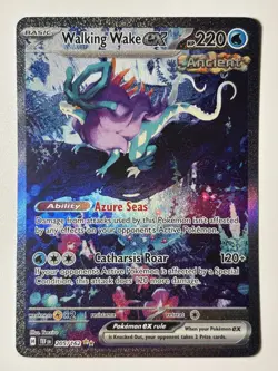 Walking Wake ex - 205/162 Pokemon SV05: Temporal Forces Condition: Near Mint Rar - Image 1