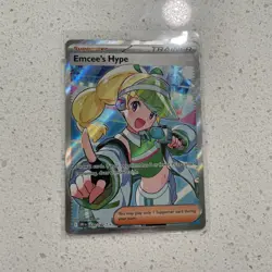Emcee's Hype - 220/182 - Pokemon Destined Rivals - NM Condition - Image 2