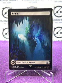 2025 MFG FINAL FANTASY SWAMP # L 0301 LAND NON-FOIL CARD - Image 1