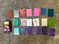100 TCG Sleeves Magic Pokemon Standard Size, mix colors Ultra Pro & Dragonshield - Image 1
