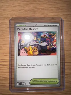 ENGLISH Paradise Resort SVP 224 Pokemon World Championships 2025 Anaheim Promo - Image 1