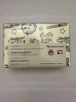 2025 World Championships Anaheim Pokemon TCG Double Deck Box Pikachu - Image 2