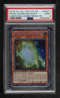 The White Stone of Ancients SE 1st Ed. YuGiOh Legendary Collection Kaiba PSA 9 - Image 1