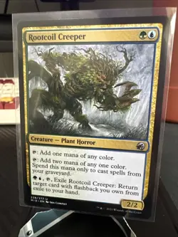 Rootcoil Creeper Innistrad: Midnight Hunt Magic: The Gathering Card - Image 1