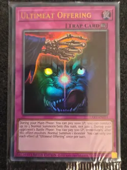 Ultimeat Offering Ultra Rare Lost Art Promotion LART-EN071 Yugioh Sealed - Image 1
