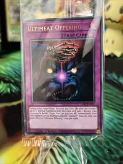 Ultimeat Offering Ultra Rare Lost Art Promotion LART-EN071 Yugioh Sealed - Image 1