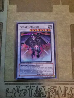 YUGIOH SCRAP DRAGON CT09-EN006 SUPER LIMITED ED NM - Image 1