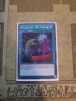 YUGIOH CALLED BY THE GRAVE EXFO-ENSE2 SUPER LIMITED ED NM - Image 1