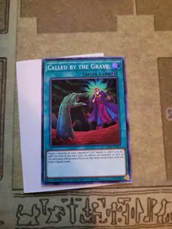 YUGIOH CALLED BY THE GRAVE EXFO-ENSE2 SUPER LIMITED ED NM - Image 2