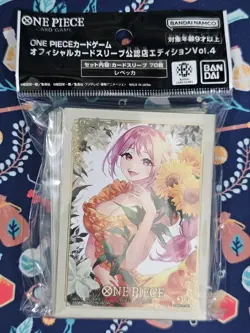 One Piece Card Game Official Sleeves TCG+ Store Edition Vol. 4 - Image 1